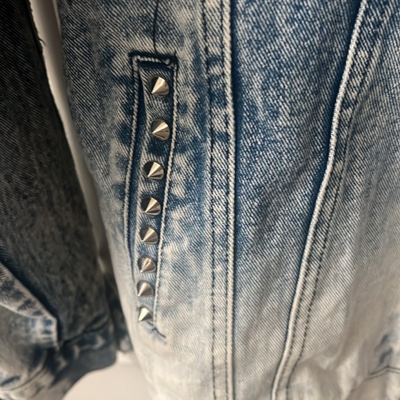 English Rose Studded Denim Jacket - Picture 6 of 11